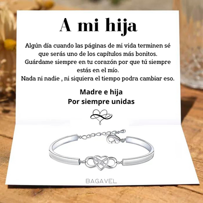 Bagavel® - Pulsera Corazón Infinito