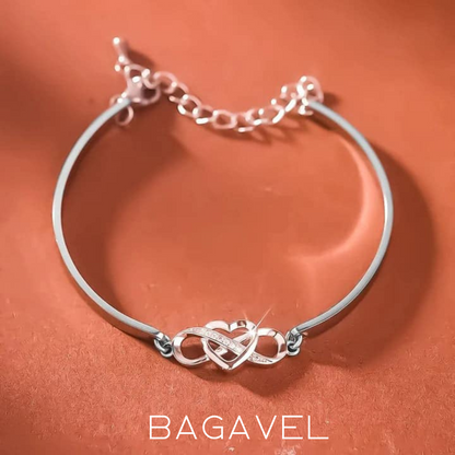 Bagavel® - Pulsera Corazón Infinito